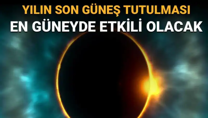Yılın Son Güneş Tutulması Eylül'de: Ay, Güneş'in Yüzde 85'ini Örtecek