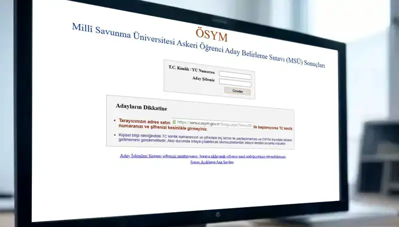 2025 MSÜ Sınav Sonuçları: ÖSYM'nin Açıklama Tarihi ve Sorgulama Ekranı Hakkında Detaylar