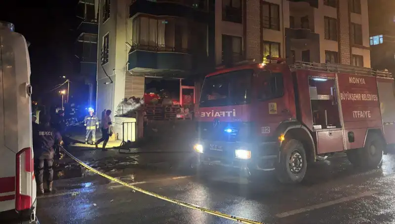 Markette Çıkan Yangında Faciadan Dönüldü, Bir Kişi Hayatını Kaybetti