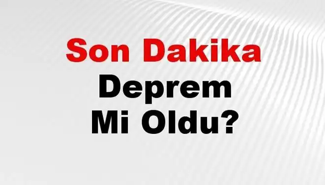 Malatya'da Son Dakika Deprem: Ne Oluyor? Tüm Detaylar Burada!