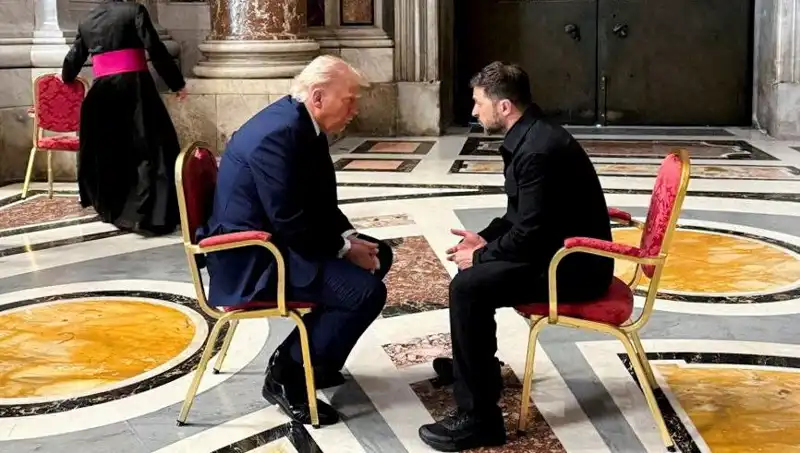 Zelenski'den Çarpıcı Trump Açıklaması: "En İyi Görüşmemiz Vatikan'daydı!"