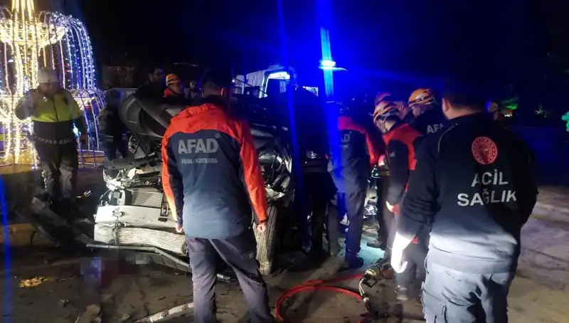 Erzurum’da Skandal Kaza: Altı Aracın Sürücüsü Gözaltında