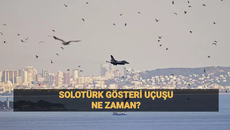 SOLOTÜRK, İzmit Semalarında 18 Mart Çanakkale Zafarı İçin Havada