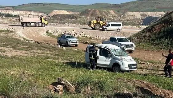 Mardin'de Feci Kaza: Dört Kişi Hastaneye Kaldırıldı