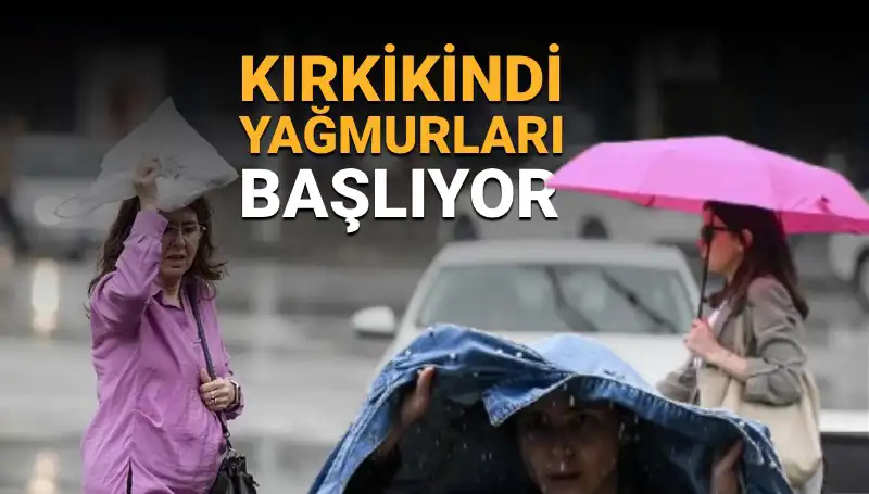 Kırkikindi Yağmurları Kapıda: Hafta Sonu Hava Tahmini Açıklandı!