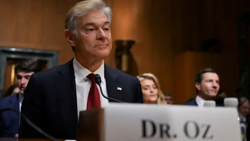 Mehmet Öz, Senato'da Trump Sarısı Saç Rengiyle Güne Damgasını Vurdu
