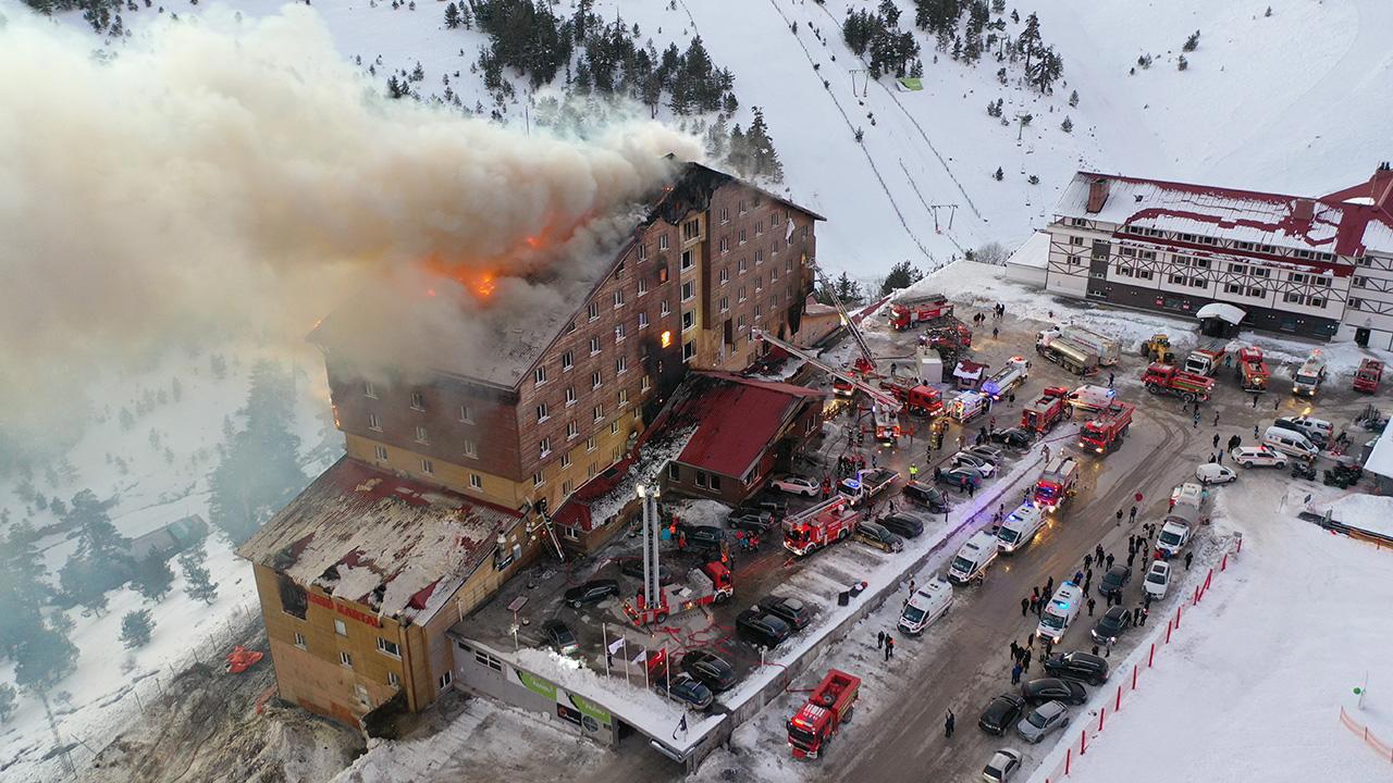 Kartalkaya'da Otelden Yangın Faciası: 10 Ölü, 32 Yaralı