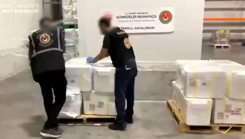 İstanbul Havalimanı'nda Tarihi Kokain Yakalamayı Sırasında Gerçekleşen Olaylar