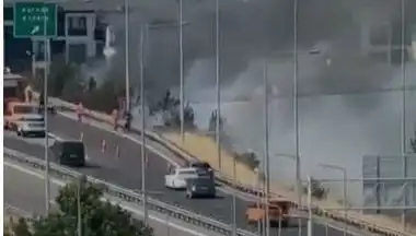 Anadolu Otoyolu'nda Korkunç Yangın: Sigara İzmariti Felakete Neden Oldu